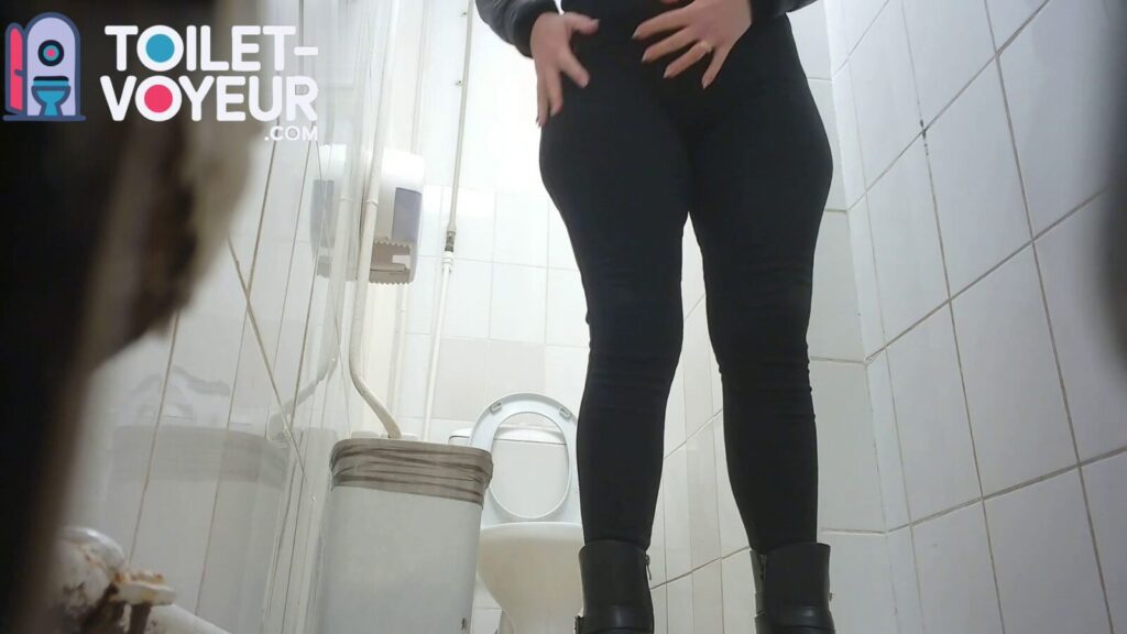 Shopping center toilet #124